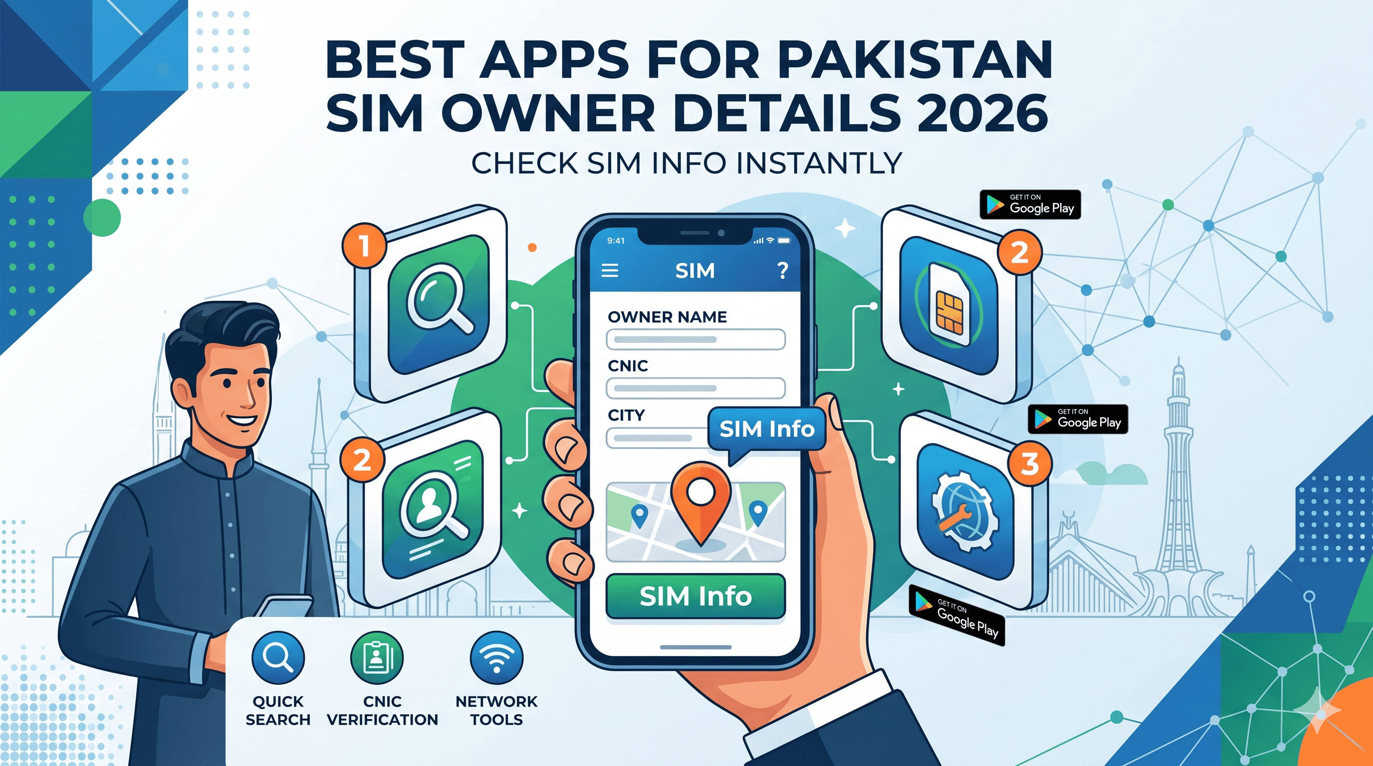 Best Apps to Check SIM Owner Details in Pakistan 2026