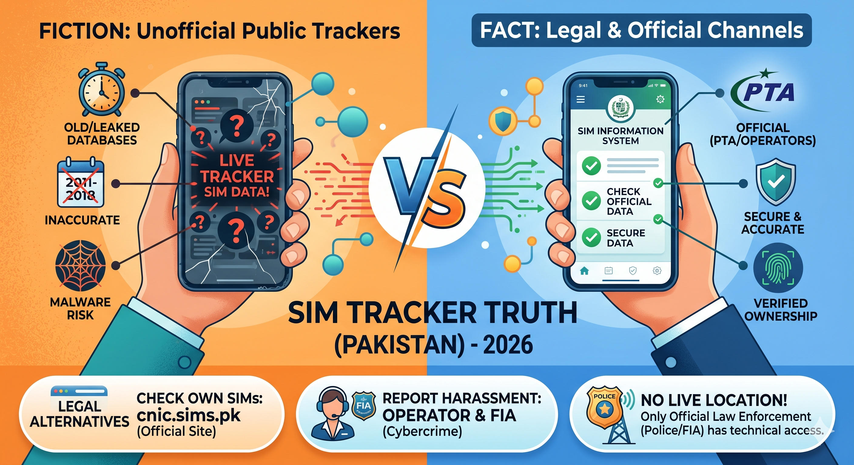 Live Tracker SIM Data — Fact vs Fiction